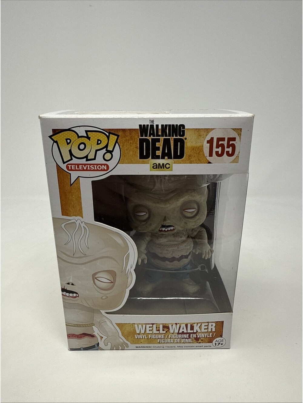 Funko POP! Television The Walking Dead Well Walker #155 Vinyl Figure Damaged Box